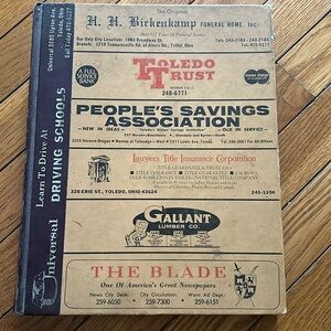 1971 Toledo Ohio Suburban Directory